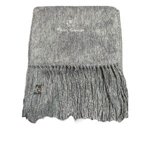 Alpaca Camargo Gray Fringe Women's Scarf